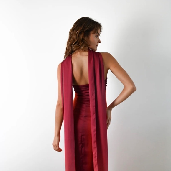 Yellow The Label - VIVIA SCARF DRESS — AURORA - Picture 4 of 8